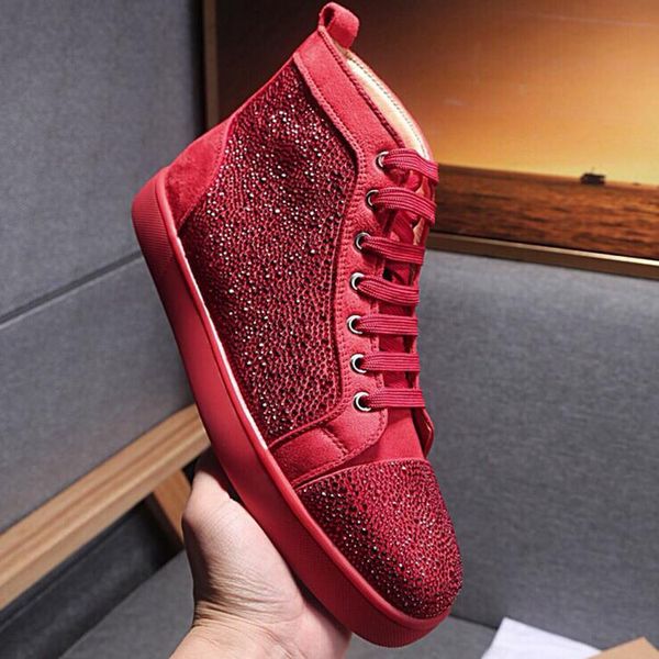 new european and american rivet tied high-upper shoes, men's leather shoes for leisure, of freight, Black